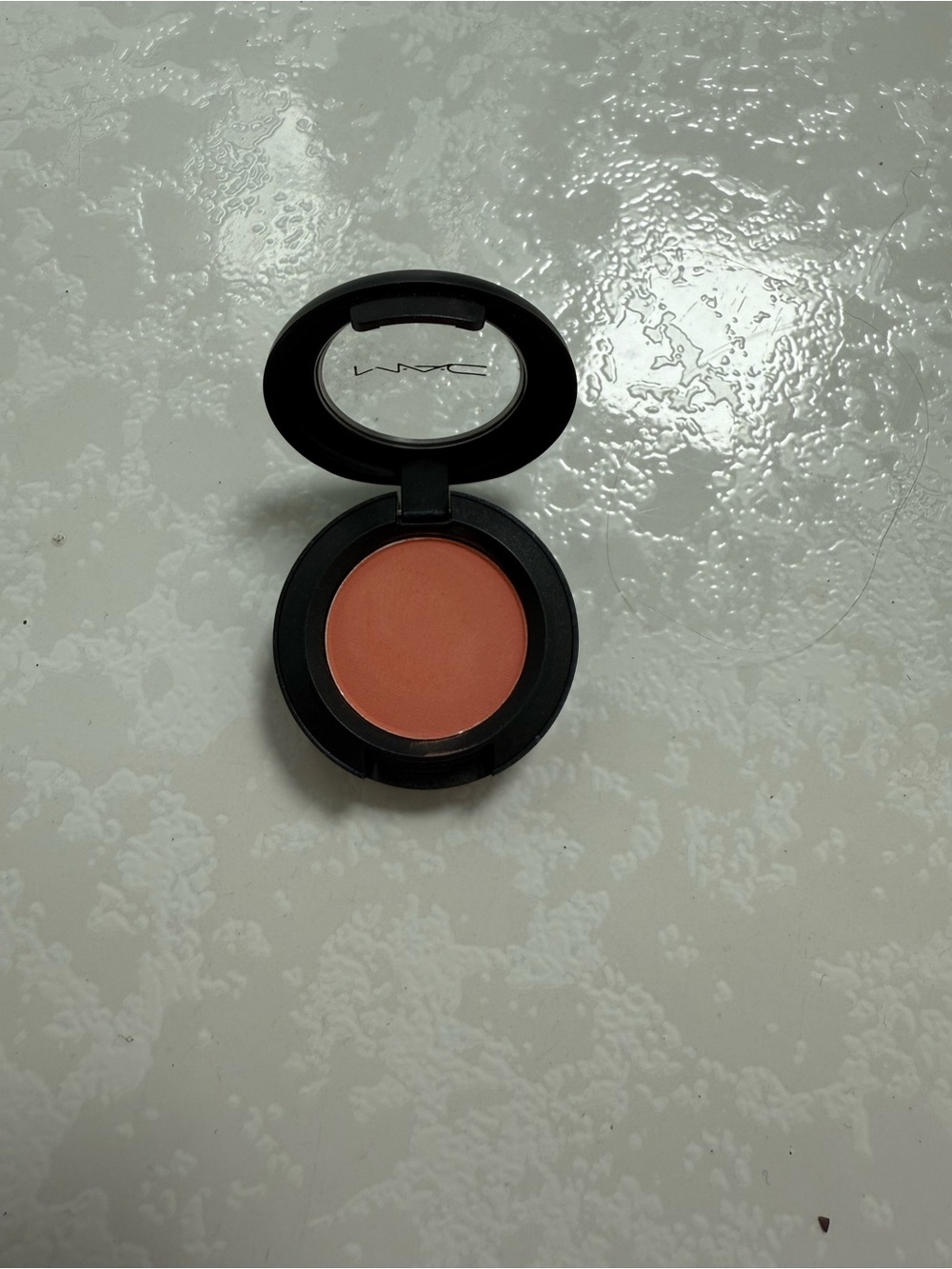 MAC Cosmetics Powder eyeshadow/blush - Warm Peachy Coral / ablaze